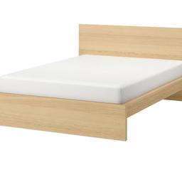 Ikea Malm Bett 160x200 cm inklusive 
2Stk Lattenrost 80x200 cm 
1 Stk Matratze 160x200 cm 
Alles Tip Top Zustand 
Lieferung möglich