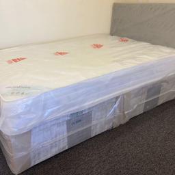 4 Foot Oxford semi-orthopaedic deep quilted mattress, Divan base with 2 Drawers Foot End and matching 20 inch headboard in Alessia Silver - £280.00 🌟🌟

To place your order give us a call 📞 on 01709 208200 

B&W BEDS 

Unit 1-2 Parkgate court 
The gateway industrial estate
Parkgate 
Rotherham
S62 6JL 
01709 208200
Website - bwbeds.co.uk 
Facebook - B&W BEDS parkgate Rotherham

Free delivery to anywhere in South Yorkshire Chesterfield and Worksop on orders over £100

Same day delivery available on stock items when ordered before 1pm (excludes sundays)

Shop opening hours - Monday - Friday 10-6PM  Saturday 10-5PM Sunday 11-3pm
