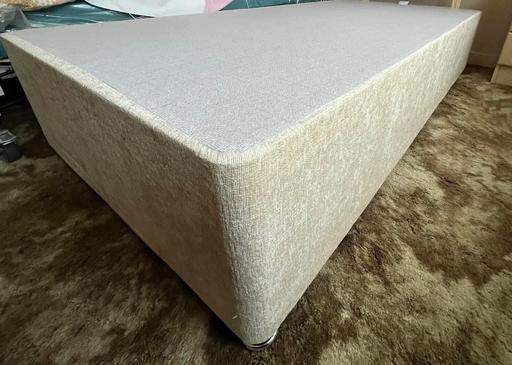 Buy & Sell South Yorkshire Rotherham - Photos for Single chenille divan base with matching hb