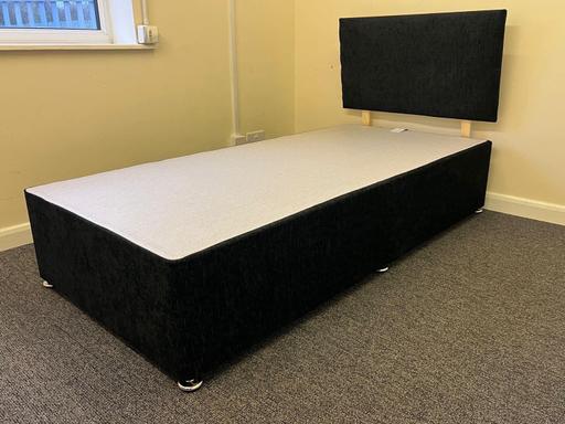 Buy & Sell South Yorkshire Rotherham - Photos for Single black chenille divan base