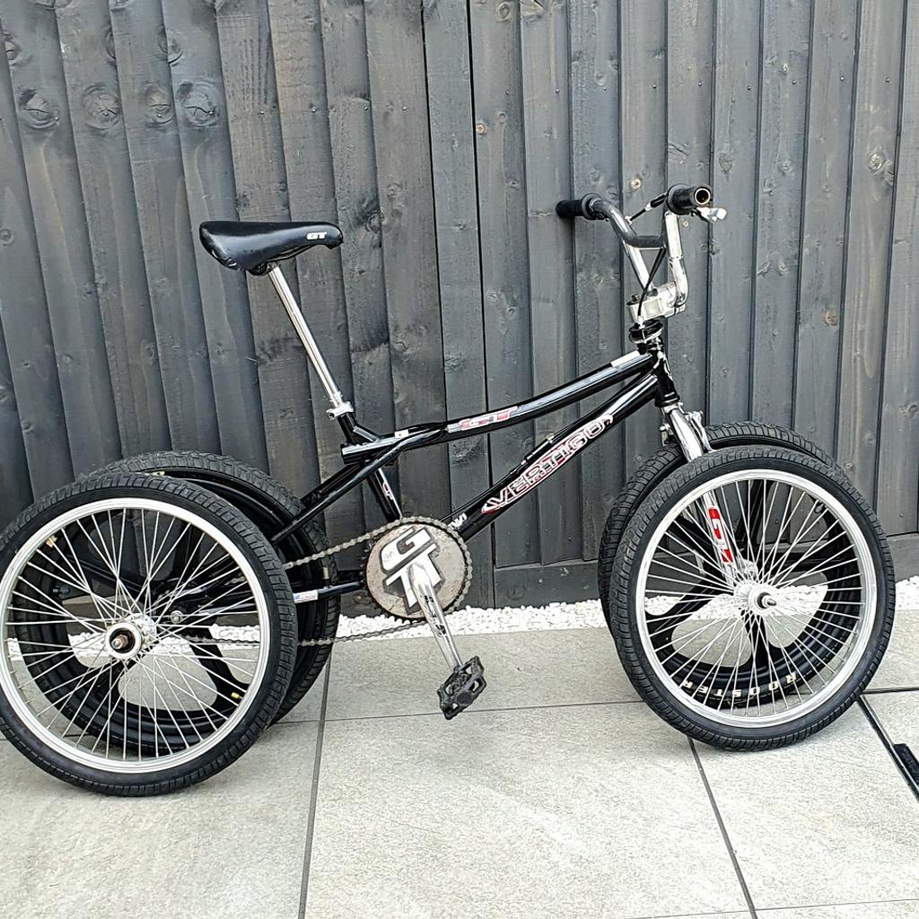 bmx old school classic with new skyway mags an rooster tyres also the original chrome wheels new chain all bearings new, have all original parts great condition great cool summer bike