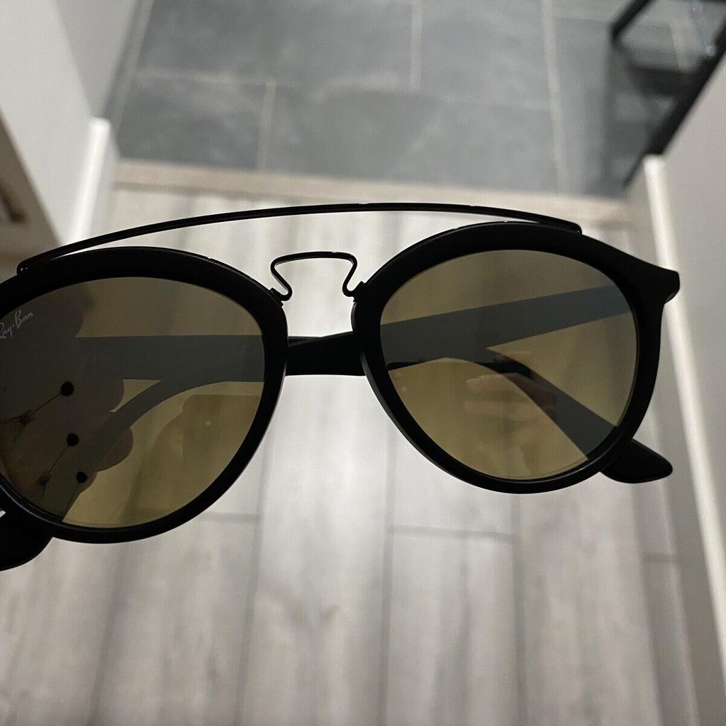 Ray-Ban RB4257 Ray-Ban RB4257 Gatsby Sunglasses 150mm, Unisex, Matt Black Frame Brown Lens NEW
Ray-Ban RB4257 Gatsby Sunglasses 150mm, Unisex, Matt Black Frame Brown Lens NEW

1 of 6

Map
Tony(STEPHEN)
(12)

View Profile
Posting for 4+ years

NO OFFERS

Ray-ban Gatsby

Brand new and 100% genuine

FRAME SHAPE: Phantos

FRAME COLOR: Matte Black

FRAME MATERIAL: Propionate

TEMPLE COLOR: Black

LENS COLOR: Brown

LENS TREATMENT: Mirror

Length width: 53mm

Bridge width: 19mm

Temple length: 150mm

Comes with Original Designer Cloth and Case