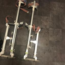 Plastering stilts good used condition adjustable in height all straps are with it no offers £20