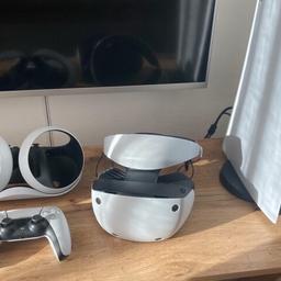 Selling my psvr 2 as never use it. Only used twice and like new condition. Comes with original box and a charging dock
