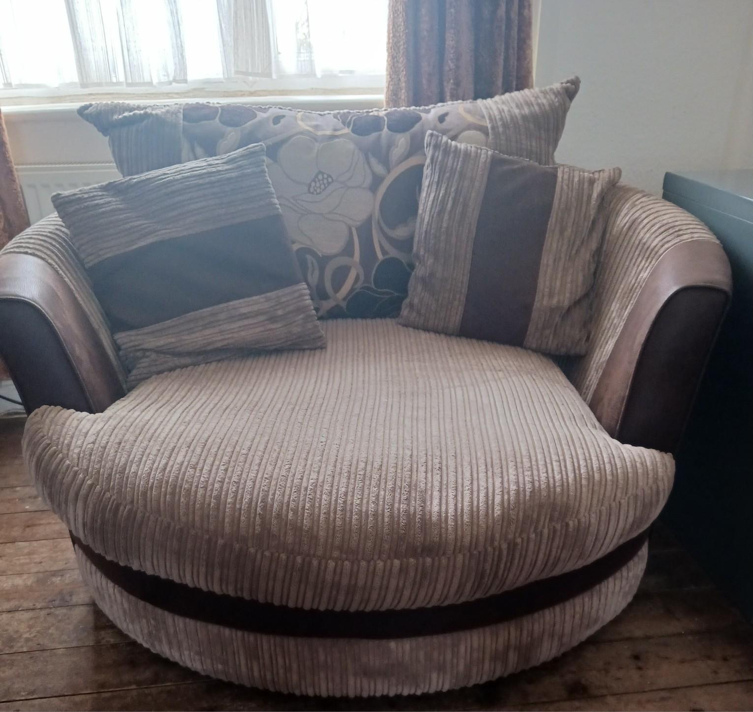 sofa cuddle chair for Sale Home Garden in Shpock