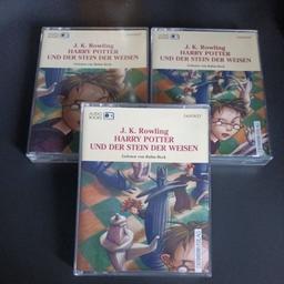 Harry Potter und der Stein der Weisen Hörbuch auf 6 Kassetten ca. 576min #LB388.

 

Alles weitere gerne per Mail.

 
Bitte sehen Sie sich auch meine anderen Anzeigen an. 

 

Privatverkauf keine Garantie oder Rücknahme.
