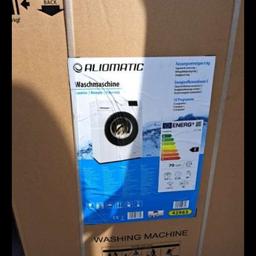 Ich verkaufe eine neue verpackte Waschmaschine Aliomatic