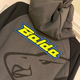 Brand new with tags 
Men size L 

BALDA 7 hoodie zip through 

Authentic BALDA 7 apparel 

Quality item Quality biker