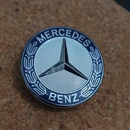 Fabric new original Mercedes-Benz A2048170616 Star Bonnet Badge for C-Class. Never used