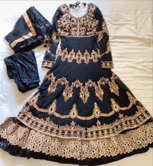 Buy & Sell South East London Tulse Hill - South East London - Photos for Asian dress in antique gold colour