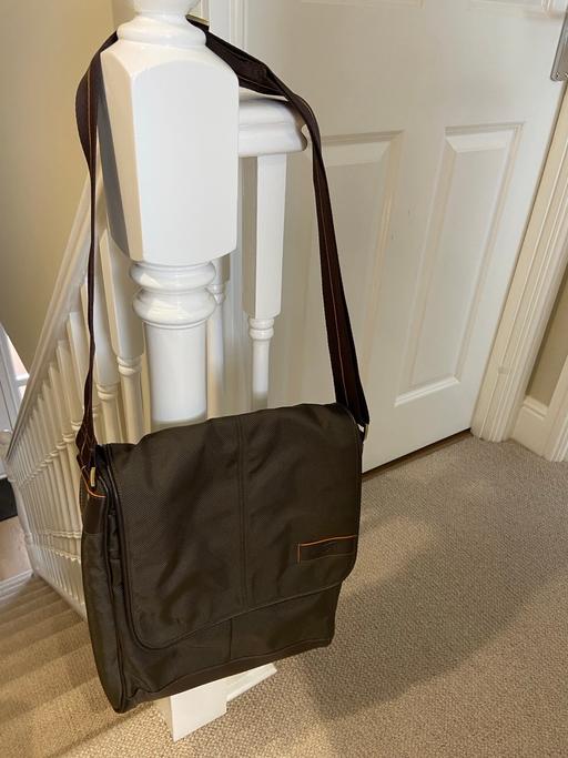 Buy & Sell Kent Medway - Kent - Photos for Dicota brown laptop bag with strap