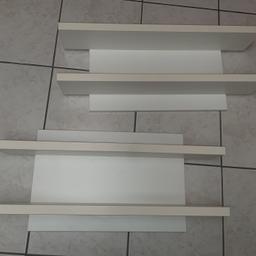 2 Wandboards 75x35x17 cm sind nicht mehr ganz so weiß aber noch zu gebrauchen, sehr stabil komplett für 20 Euro