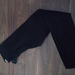 ladies stretch high waisted black skinny jeans. Still good colour no fading. Good clean condition size 10 £5 collect only.