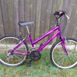 Good bike. kids outgrown it. Been in the shed. Seat and tyres in good condition, no rips or tares.   Brakes need attention, not a big problem for someone who likes tinkering with bikes! Little rust that wd40 can sort. Bargain price, £50.00. Cash only on collection. L11. Thankyou
