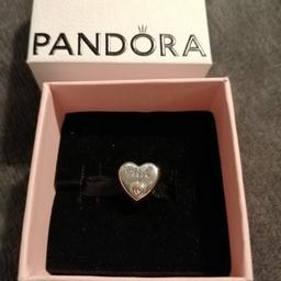 Genuine Pandora charm.
With the word 'wife' plus a pink heart jewel.
Immaculate condition.
Never worn.
Brand new.
Genuine reason for sale.