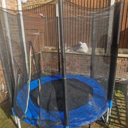 5 ft trampoline good condition kids are 2 big for it now! fully dismantled ready to collect