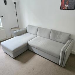 Corner Sofa Bed for sale! Good quality and a great sofa. Selling due to downsizing.
Dimensions:
Width: 223.5cm
Height: 77cm
Depth: 86cm
Weight: 85kg
Seat Dimensions: H45, W189, D58cm
Sofa Bed Length: 146.5cm 

This is collection only. Any questions, let me know.