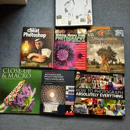 Selection of digital camera photography books. All in very good condition. Expensive quality books.