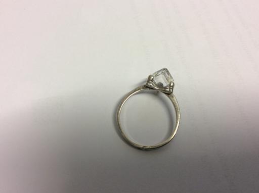 Buy & Sell South West London Lambeth - Photos for Sterling Silver Ring with Zirconia - Size 18