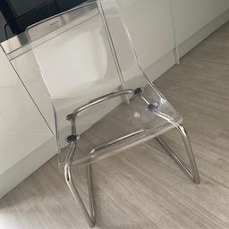 Ghost chair 
Ideal for vanity unit 
£30 collection from beechwood holmfield