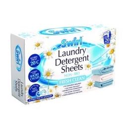 Laundry Detergent Sheets Fresh Clean (20)

These Non-Bio Laundry Detergent Sheets are available in Fresh Clean and Tropical fragrance. Easy to use, no measuring required, no mess. Simply add one sheet per wash. Sheet will dissolve in the wash. Works from 20oC. Suitable for all washing machines and handwash. Kind to skin. 20 sheets per pack. • Kinder to environment • No plastic packaging

Brand new
Available for collection Blackpool or postage