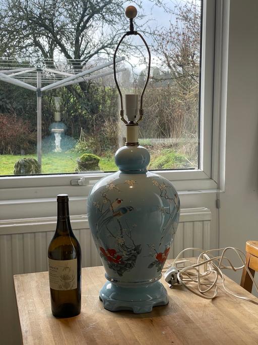 Buy & Sell Cheshire East Over Alderley - Cheshire East - Photos for Huge Vintage Oriental Table Lamp