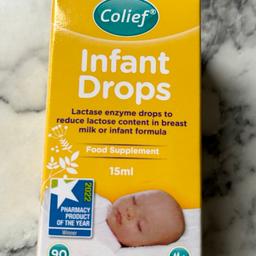 Unopened - brand new 
Colief drops 15ml