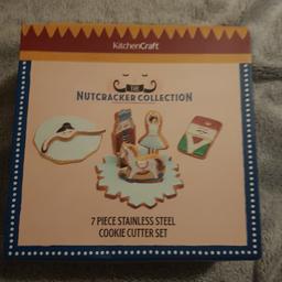 Nutcracker cookie cutter set 
Collection only from Huthwaite 
Sorry can't post