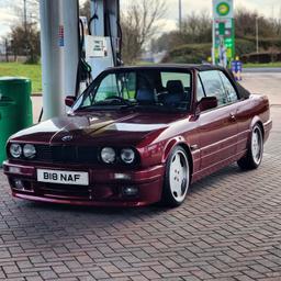 Up for sale is my iconic BMW E30 325i, a genuine 325i as per logbook

Please no time wasters or tyre kickers, not in no rush to sell, only get in touch if you are a serious buyer!

Car right now is dry stored and in show condition as it was recently treated to a Stage 2 paint correction detail, 3 year ceramic coated and the soft top also has been treated and coated. I can assure you that you will not find another E30 like this.

I originally purchased the car from London and was part of a private classic car collection for many years. The car was treated to a full respray and all rust issues were dealt with in 2020.

Please don't come here expecting a brand new car it's nearly 33 years of age. But it doesn't need much at all to making it into a concours car. As you can see in the pictures the car is a headturner and gets attention everywhere she goes. The detail alone cost £550! Can send videos on request.

£15,499 o.n.o mob: 07460962302