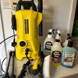 Karcher k2 full power + demon cleaning products. Barely used less than 10 times. Works perfectly.