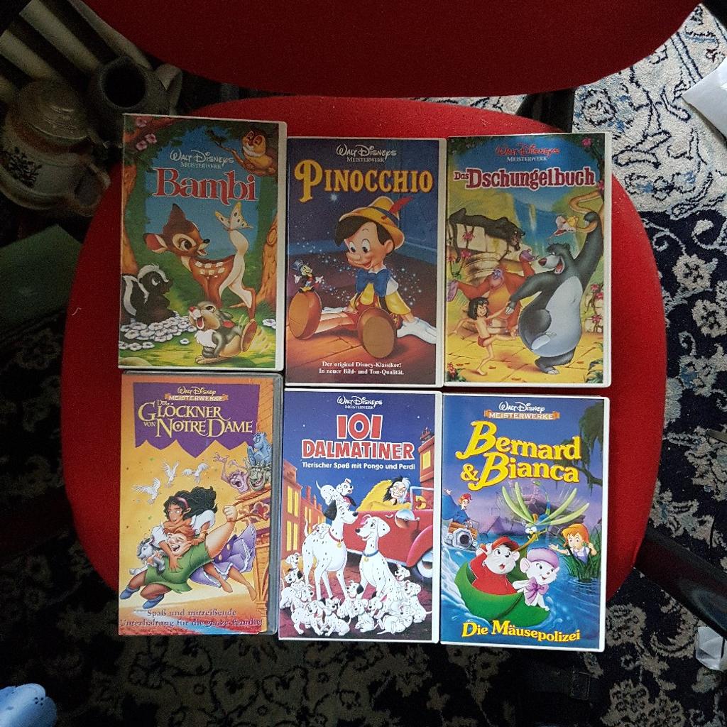 Disney DVDs + Hörspiele + VHS Casetten in 76139 Karlsruhe for €2.00 for