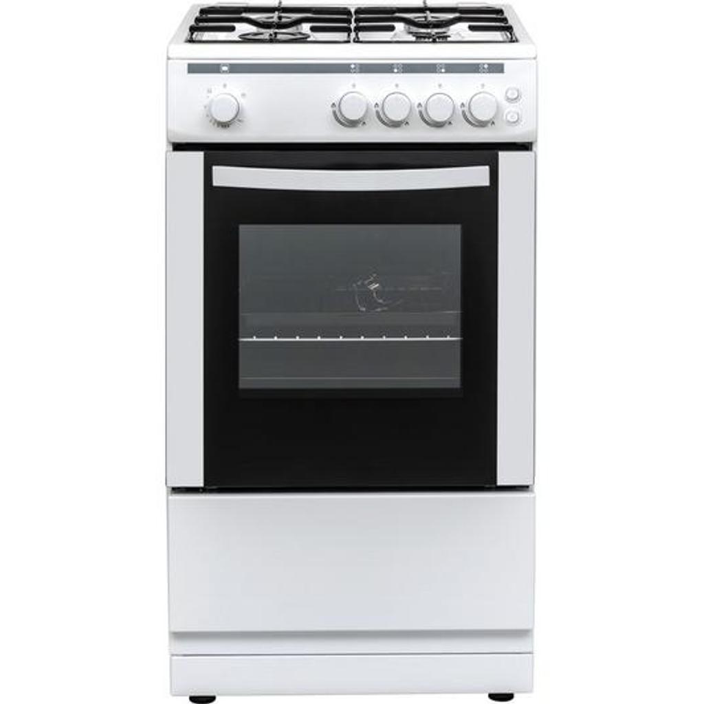 ESSENTIALS CFSGWH18 50 cm Gas Cooker White in BB1 Blackburn für 100