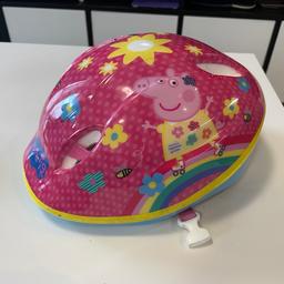 Peppa Pig helmet 
Size XS
Good condition 
Collection or delivery (+fee) available.