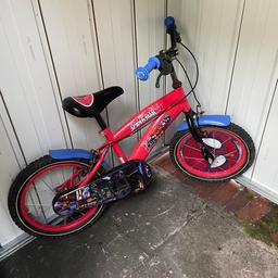 Good overall condition spiderman bike, selling as my son has outgrown it, he is now 8 so suitable for a child up to 7.
Collection from Preston PR1 area