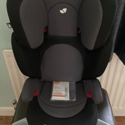 Jole child’s car seat .
Original information
Excellent condition .
Never involved in any accidents.
Used only in Nana’s car a few times .
Collection only .