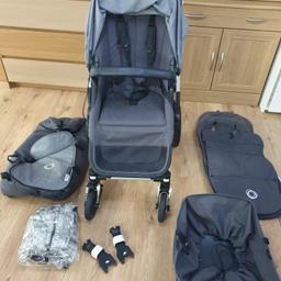 Hi. I have bugaboo cameleon 3 for sale from newborn (pushchair and carrycot). It is very good condition. It comes with
maxi cosi car seat adapters
Bugaboo cup holder
Bugaboo footmuff
Rain cover (not oryginal)
The only thing which is missing is hand bar covers.
If you have any questions please contact me. Collection only from sw16. Cash only