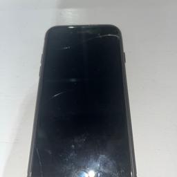 iPhone 7-the screen is cracked at the top a little and the back is losing colour a little bit but in good functioning condition