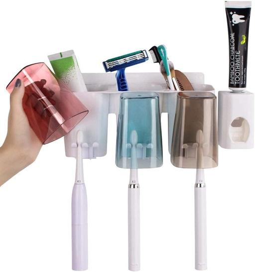 Buy & Sell Essex Basildon - Photos for Toothbrush Holder & Toothpaste Dispenser Set