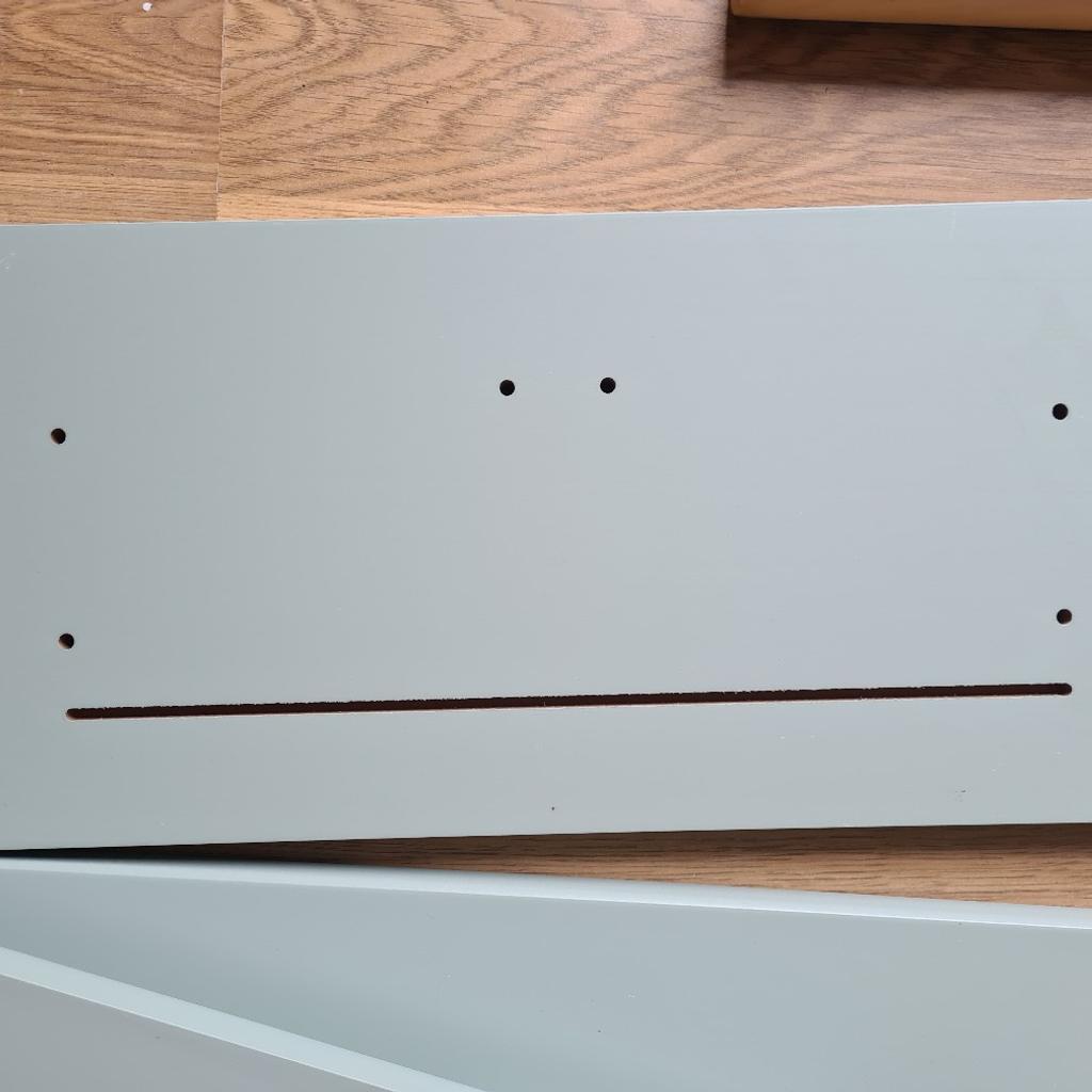 La Redoute Jimi 4-Drawer Desk in "grey green" colour.

Brand new just disposed of box before realising it won't fit! Currently not assembled but could assemble for collection if easier to transport.

Some damage to desk top corner and one drawer, shown in photos but not noticable at all!

RRP £350 but currently on sale for £245

Open to offers :)

Its Scandinavian-inspired lines bring an original and unique touch, very pleasant.

Dimensions
 •  Length: 120cm
 •  Height: 75cm
 •  Depth: 52cm