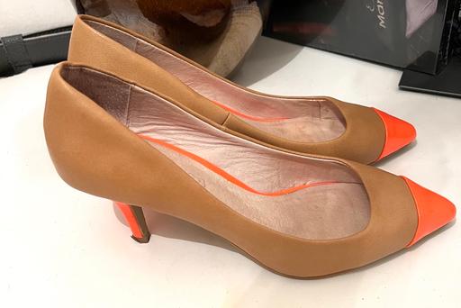 Buy & Sell South West London West Brompton - South West London - Photos for Aldo Leather Heeled Court Shoes Size Uk 5