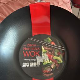 28cm non stick wok