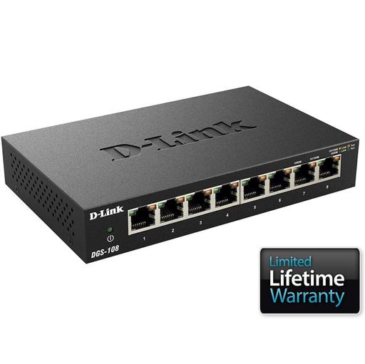 Buy & Sell North West London Queen`s Park - North West London - Photos for D-Link DGS-108/B 8-Port Gigabit Switch