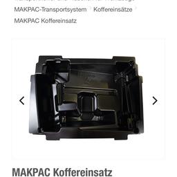 Original Koffereinlage für Makita Handkreissäge

Passend für DHS782, DHS783

Nur Selbstabholung