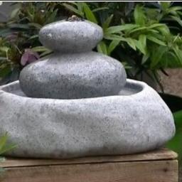 Garden Reflections Indoor/Outdoor Pebble Water Feature

RRP £86


Made from polyresin and sand

Suitable for indoor and outdoor use

Fill with clean cold water only

Partial assembly required by one person

Approximate set-up time 15 minutes

Power source: mains electrical three-pin plug

Adjustable pump rate

Mains cable length: 3m

Water feature (h x w x d): 39cm x 31.5cm x 25cm (15.4" x 12.4" x 9.8")

Item comes from a pet and smoke-free home.