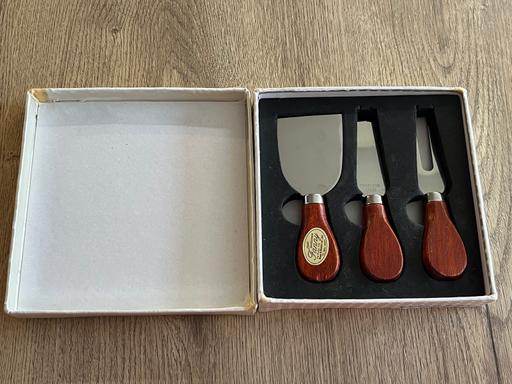 Buy & Sell Hertfordshire East Hertfordshire - Photos for Cheese Knife Set x 3 New never used