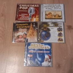 Verkaufe diese Weihnachts CDs neu um je 2 euro