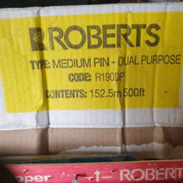 Carpet Gripper Rods.
Roberts Medium Pin Dual Purpose.
Code 190DP
31 lengths at 5 foot long.
New and Unused.
Collection from Blackpool.