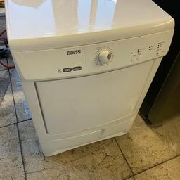 Zanussi 7kg refurbished condenser dryer in good working conditions 

Fully tested and serviced as new 

Delivery and collection available
