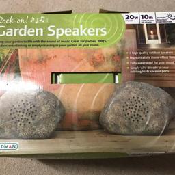Gardman Outdoor Rock Speakers