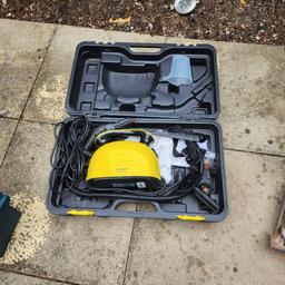 heavy duty home cleaner steamer £45 wallpaper removeral steamer £25 garden plant box £15 garden strimmer £15 all in perfect condition used once collection e mitcham